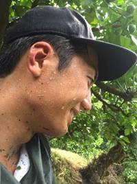 汗だくの大北君