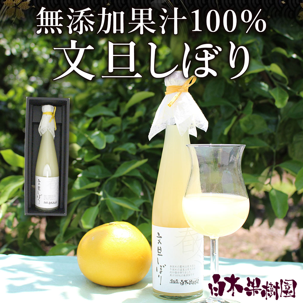 土佐文旦果汁100％無添加 文旦しぼり 1本入り