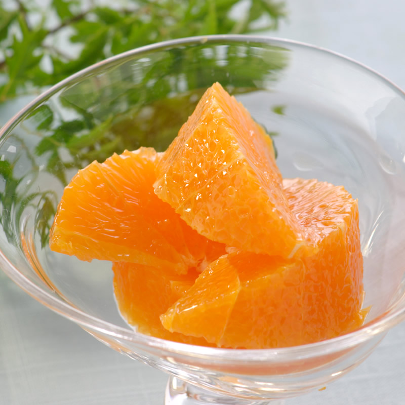 盛り付けしたせとか