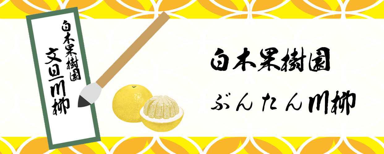 分担　文旦　ぶんたん　川柳