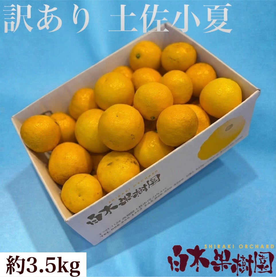 小夏わけありご家庭用 約3.5kg