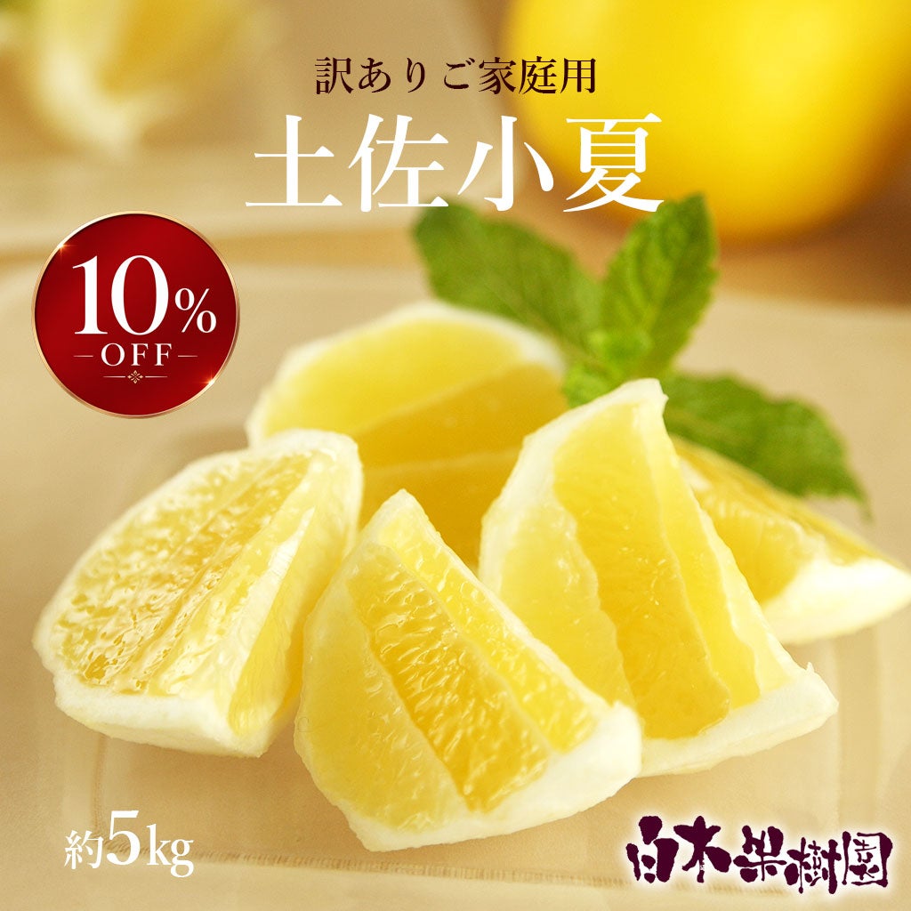 小夏わけありご家庭用約5kg（小夏）（日向夏）（ﾆｭｰｻﾏｰｵﾚﾝｼﾞ）（西内