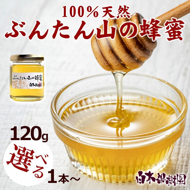 ぶんたん山の蜂蜜 120ｇ 