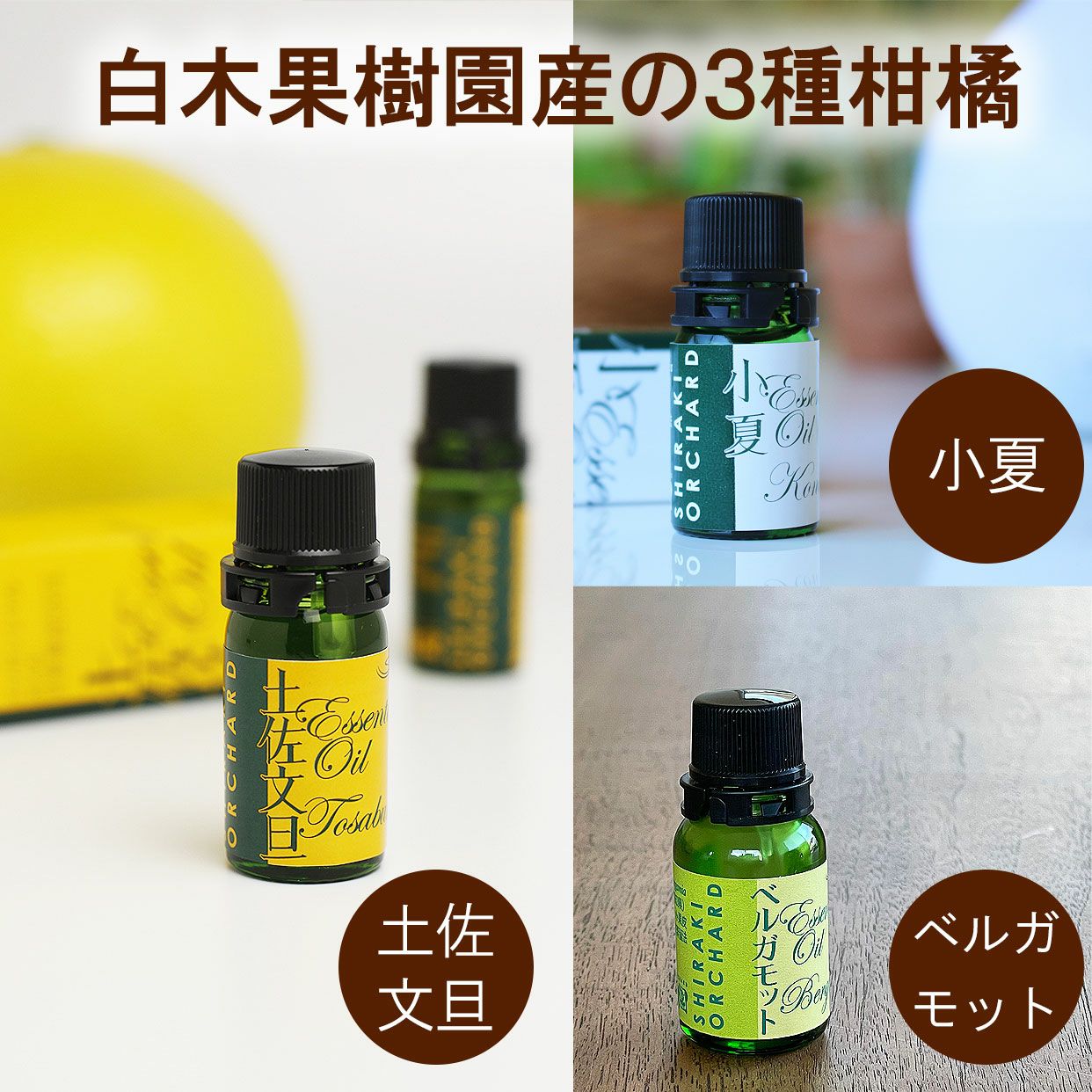 天然精油100％】【国産】 ベルガモットエッセンシャルオイル5ml