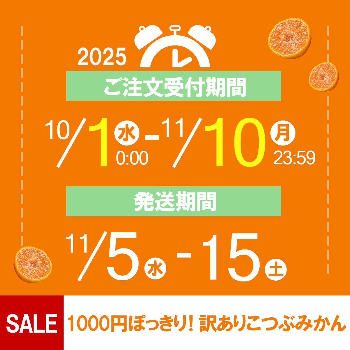 訳ありセール】わけありみかんこつぶちゃん【29周年記念セール品