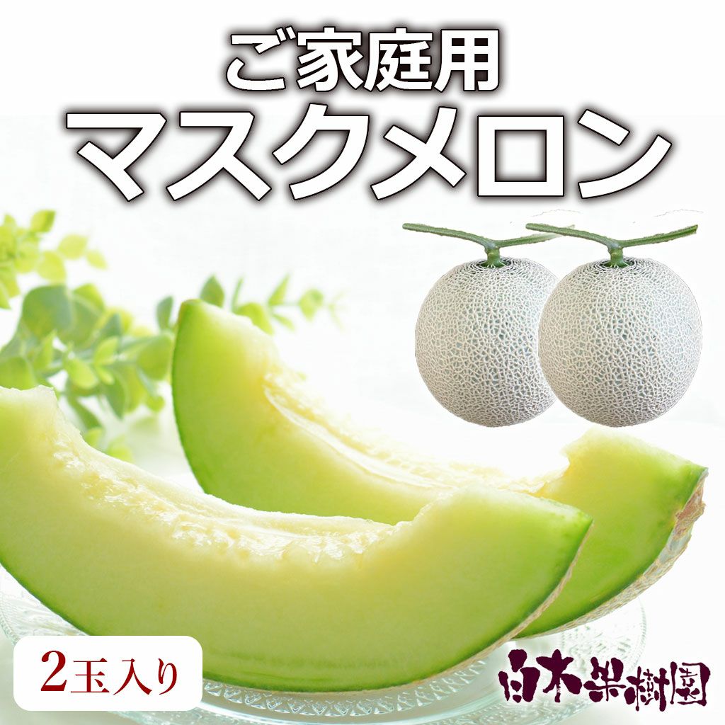 マスクメロン | 白木果樹園