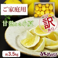 甘熟とさ小夏わけありご家庭用 約3.5kg