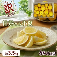 甘熟とさ小夏わけありご家庭用 約3.5kg