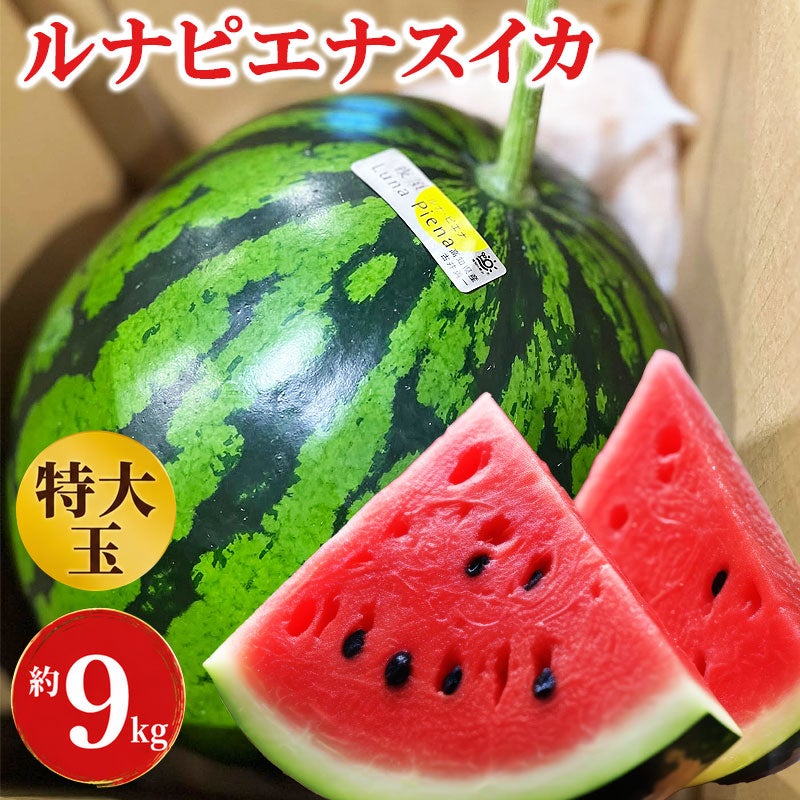ルナピエナスイカ1玉